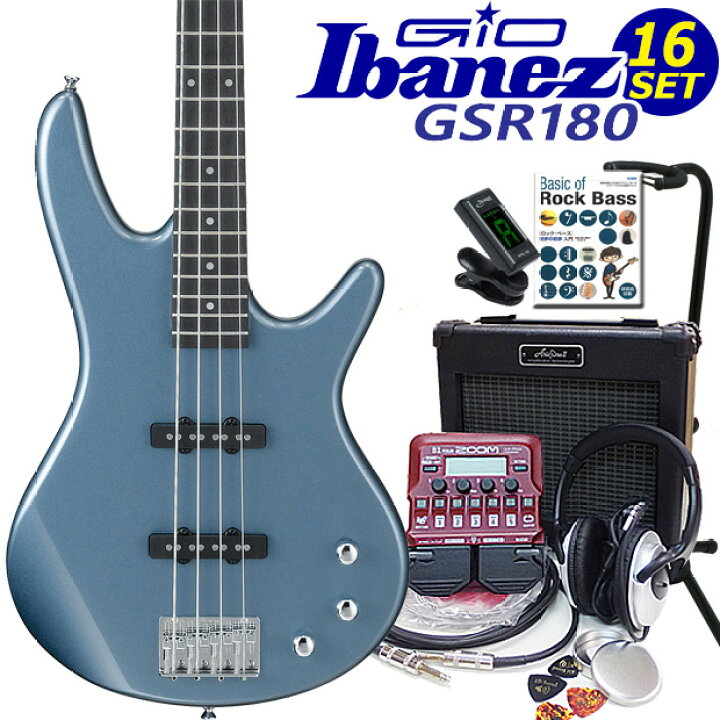 楽天市場】Gio Ibanez GSR180-BEM アイバニーズ 4弦エレキベース 入門 