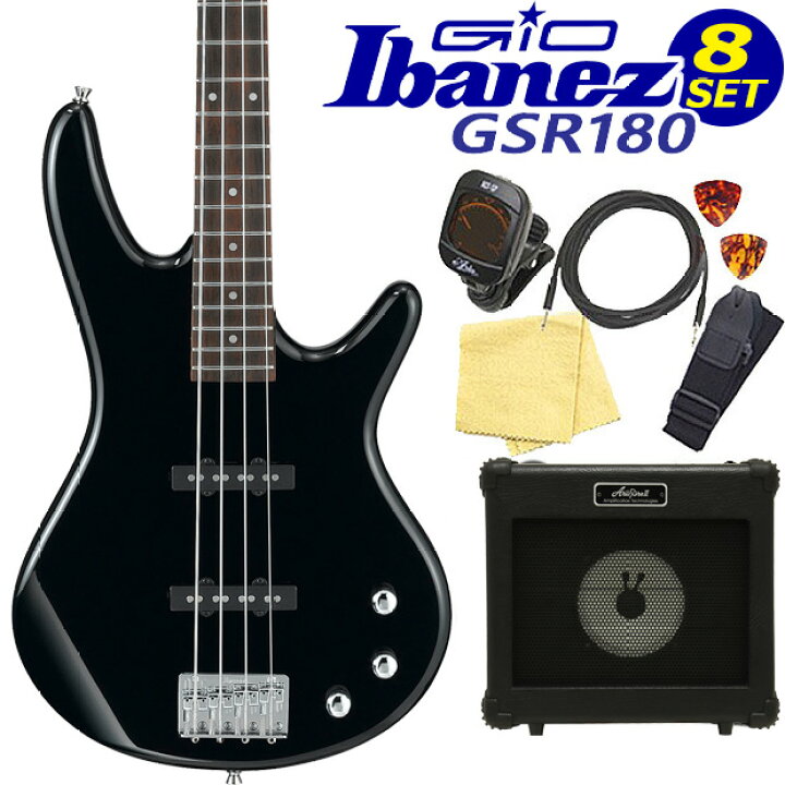 楽天市場】Gio Ibanez GSR180-BK アイバニーズ 4弦エレキベース 入門8 