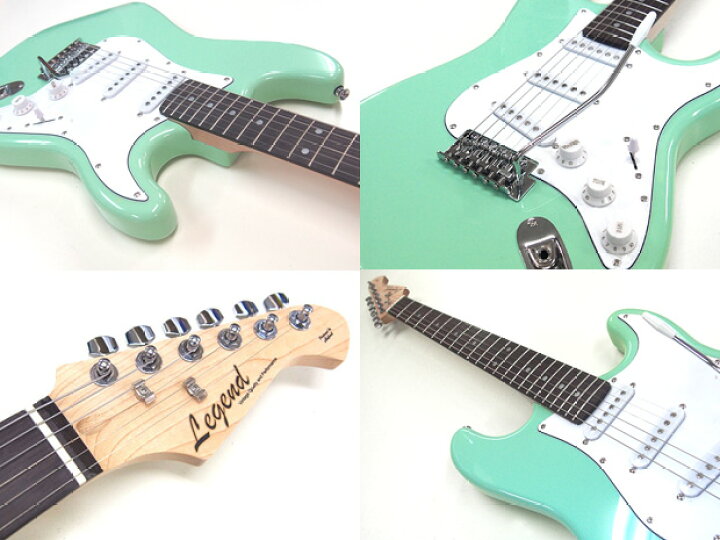 楽天市場】エレキギター 初心者 Legend レジェンド LST-Z SFGR  