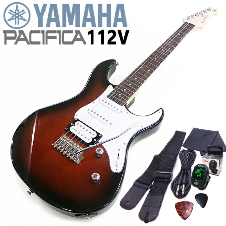 楽天市場】YAMAHA ヤマハ エレキギター PACIFICA 112V OVSアクセサリー  