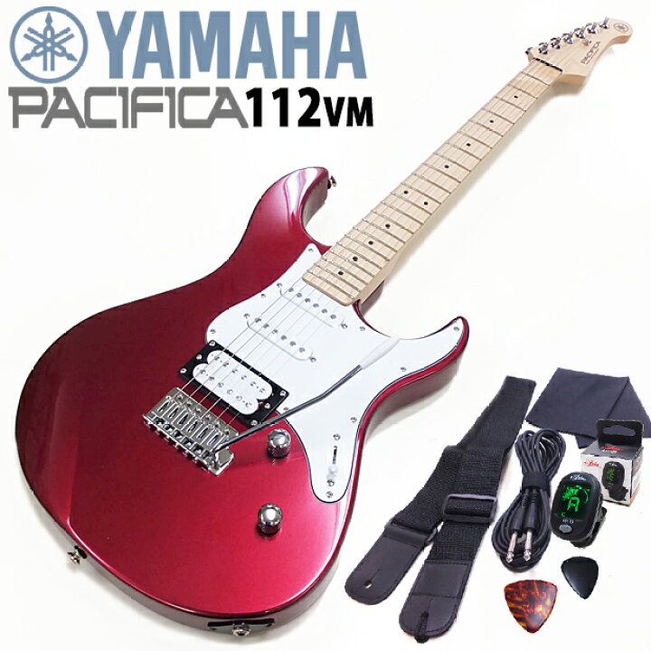 楽天市場】YAMAHA ヤマハ エレキギター PACIFICA 112VM RM  