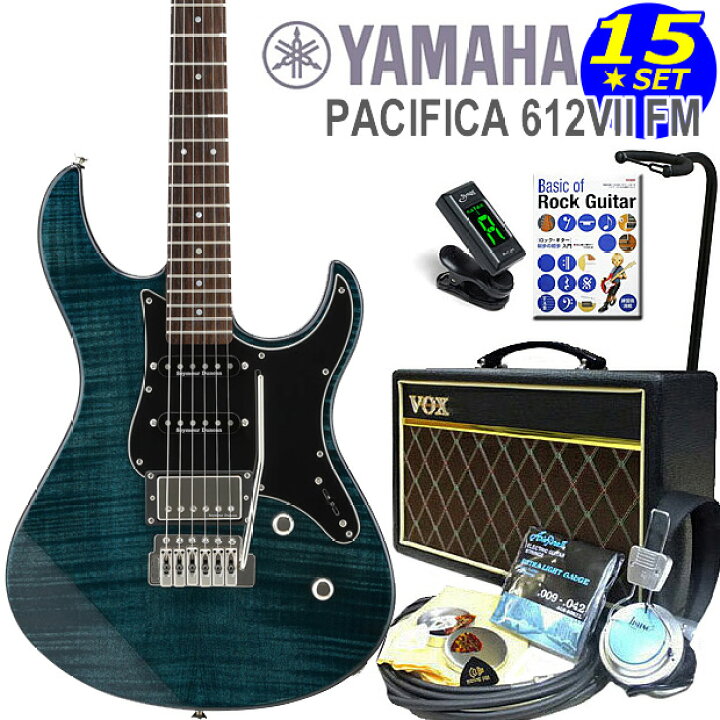 楽天市場】YAMAHA ヤマハ PACIFICA 612VII FM/IDB VOXアンプ付き 