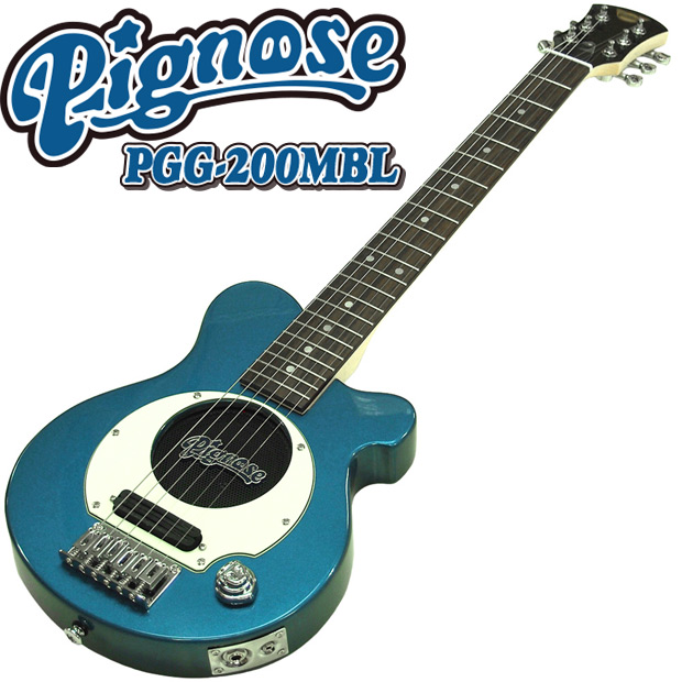 楽天市場】Pignose ピグノーズ PGG-200 MBL アンプ内蔵ミニギター 専用