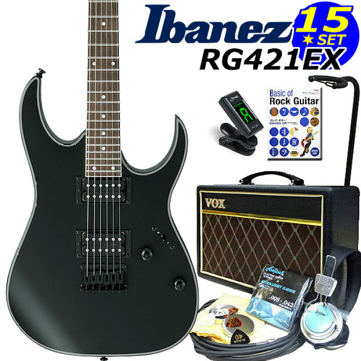 楽天市場】Ibanez アイバニーズ RG421EX BKF エレキギター 初心者 