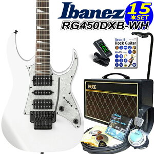 Ibanez ACoj[Y RG450DXB WH GLM^[ S҃Zbg 15_Zbg VOXAvtyGLM^[zyGNgbNM^[z