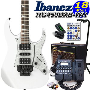 Ibanez ACoj[Y RG450DXB WH GLM^[S 18_Zbg VOXAvtyGLM^[Sҁz