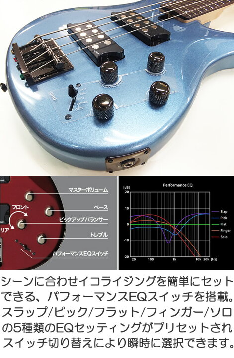 楽天市場】YAMAHA ヤマハ ベース TRBX304 FTB 入門8点セット エレキ 