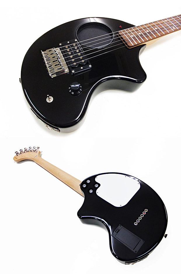 楽天市場】FERNANDES ZO-3 BLACK フェルナンデス アンプ内蔵ギター 