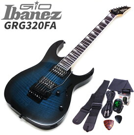 Gio Ibanez GRG320FA TBS アイバニーズ エレキギター アクセサリーセット