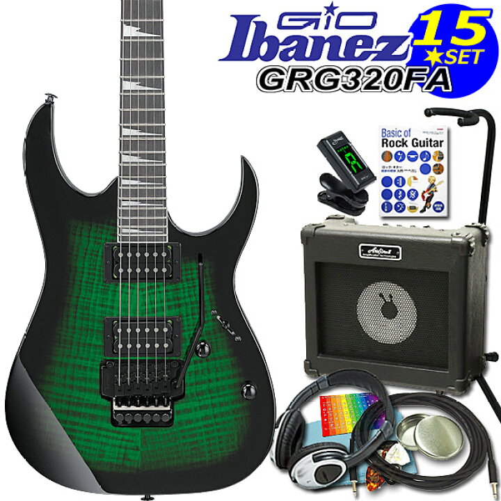 楽天市場】Gio Ibanez アイバニーズ GRG320FA TEB エレキギター 初心者 