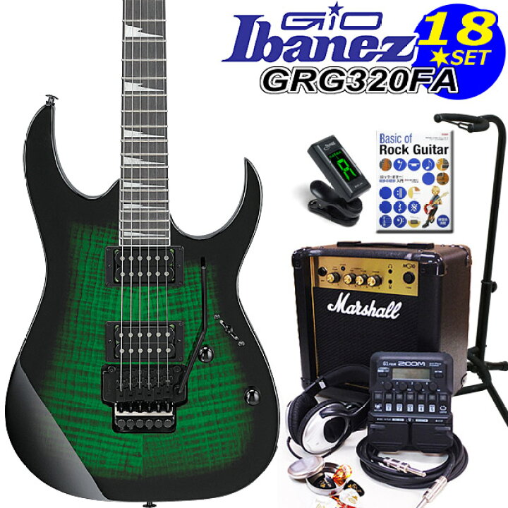 楽天市場】Gio Ibanez アイバニーズ GRG320FA TEB エレキギター 初心者 