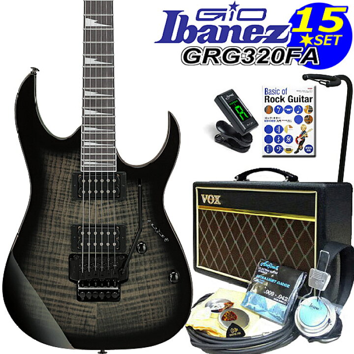 楽天市場】Gio Ibanez アイバニーズ GRG320FA TKS エレキギター 初心者 