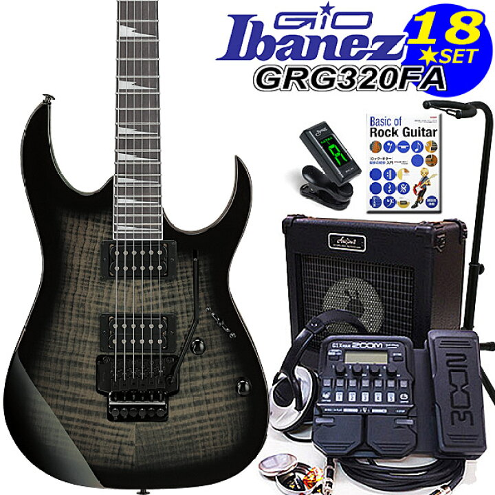 楽天市場】Gio Ibanez アイバニーズ GRG320FA TKS エレキギター初心者 