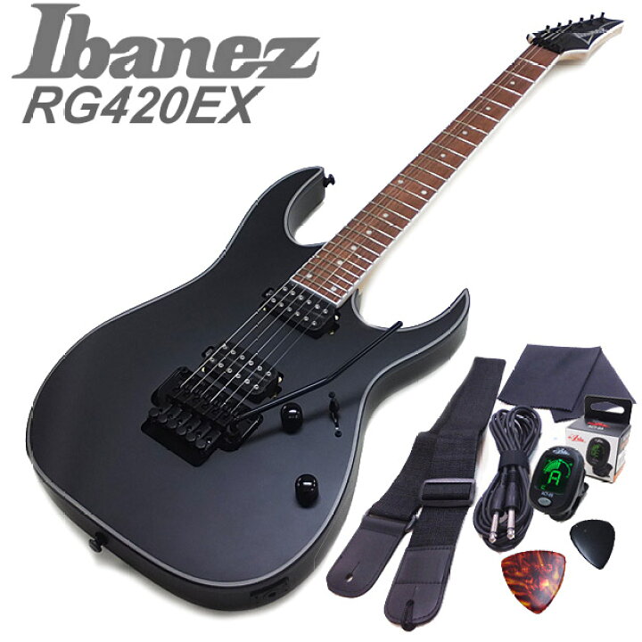 楽天市場】Ibanez アイバニーズ RG420EX BKF エレキギター 