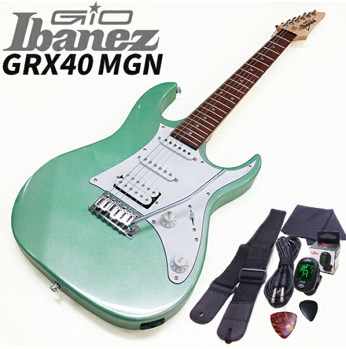 楽天市場】Gio Ibanez GRX40 MGN アイバニーズ エレキギター 