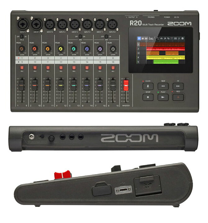 楽天市場】【専用ケース付属！】ZOOM R20 ズーム マルチトラック 