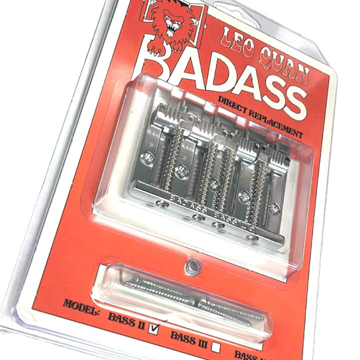 楽天市場】ALL PARTS BADASS バダス BASS II Chrome BB-3342-010 Leo 