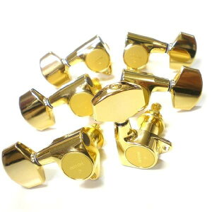 GOTOH ゴトー ギター ペグ SG301 01 G(ゴールド) L3R3 両側 6個セット【SG301/01/G/L3R3】