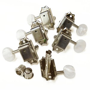 GOTOH SD90MG マグナムロック P5W N(ニッケル) ギター ペグ L3R3 両側タイプ 6個セット ゴトー【SD90MG/P5W/N】
