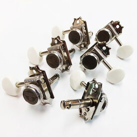 GOTOH ゴトー ギター ペグ SD90MG-T 05MAマグナムロック・トラッド N (ニッケル) L3R3 両側タイプ 6個セット【SD90MGT-05MA/N/L3R3】