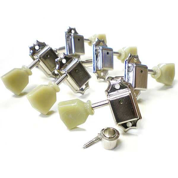 GOTOH ゴトー ギター ペグ SD90 SL N(ニッケル)  L3R3 両側タイプ　6個セット 【SD90-SL/N/L3R3】