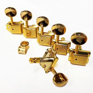 GOTOH ゴトー ギター ペグ SD91 MG 05M マグナムロック G(ゴールド) L6 片側タイプ 6個セット 【SD91MG-05M/G/L6】