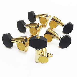 GOTOH ゴトー ギター ペグ SG301 B01 G(ゴールド) L3R3 両側 6個セット【SG301-B01/L3R3/G】