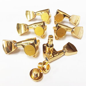 GOTOH ゴトー ギター ペグ SG301MG 04 マグナムロック G(ゴールド) L3R3 両側 6個セット【SG301MG-04/G/L3R3】