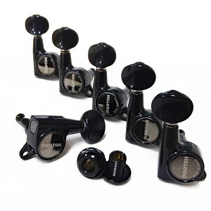 GOTOH ゴトー ギター ペグ SG381 05 B(ブラック) L6 片側 6個セット 【SG381-05/B/L6】