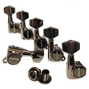 GOTOH SG381 AB07 CK(�R�X���u���b�N) �S�g�[ �M�^�[ �y�O L6 �Б� 6�Z�b�g�y�y�ʃA���~�{�^���z�ySG381-AB07/CK/L6�z