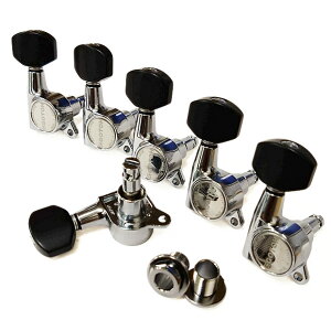 GOTOH SG381 MG B07 マグナムロック C(クローム) ゴトー ギター ペグ L6 片側 6個セット【SG381mg-B07/C/L6】