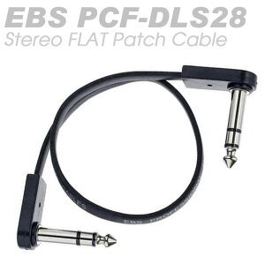 EBS �X�e���I �t���b�g �p�b�`�P�[�u�� PCF-DLS28 28cm �C�[�r�[�G�X PCF DELUXE STEREO FLAT PATCH CABLE �y�l�R�|�X(np)����230�~(�|�X�g����)�z