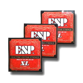 【3セット】 ESP エレキギター弦 GS-6XL 【ネコポス(np)送料230円(ポスト投函)】【旧速達メール便】
