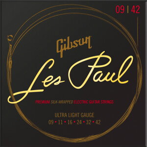 GIBSON Mu\ GLM^[ Les Paul SEG-LES9 EgCgQ[W Ultra Light GaugeylR|X(np)230(|Xg)zyB[ցz