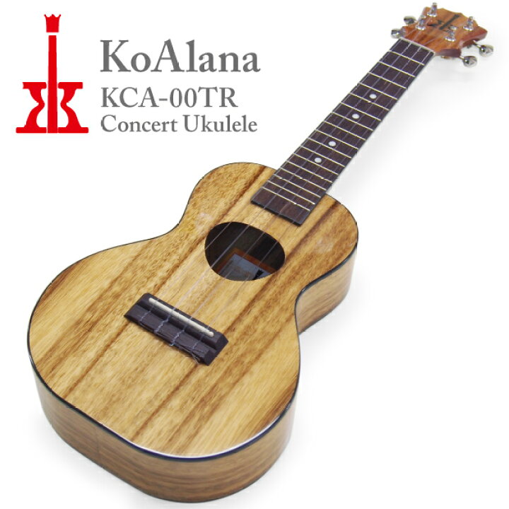楽天市場】KoAloha ウクレレ KoAlaha コアラナ KCA-00TR コンサート  