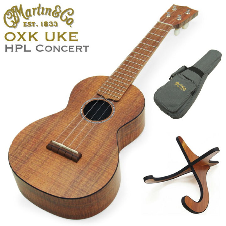 楽天市場】Martin マーチン ウクレレ OXK Concert Uke コンサート HPL  