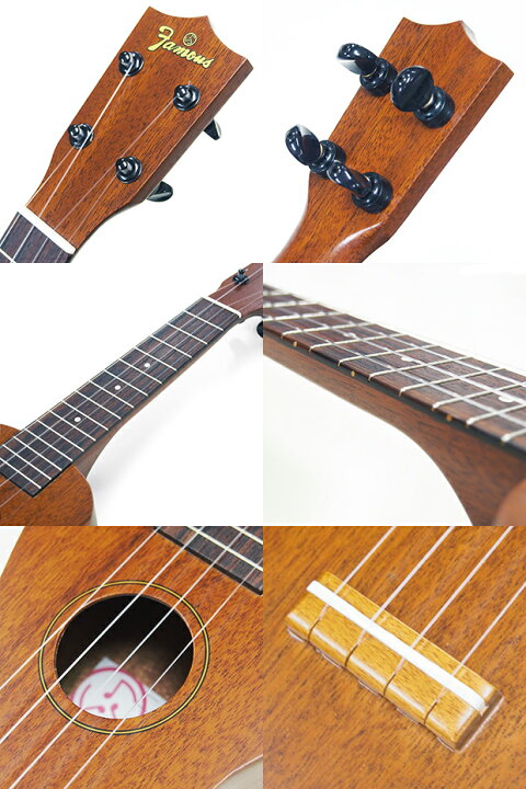 楽天市場】Famous フェイマス 国産ウクレレ FS-6CST ソプラノ 