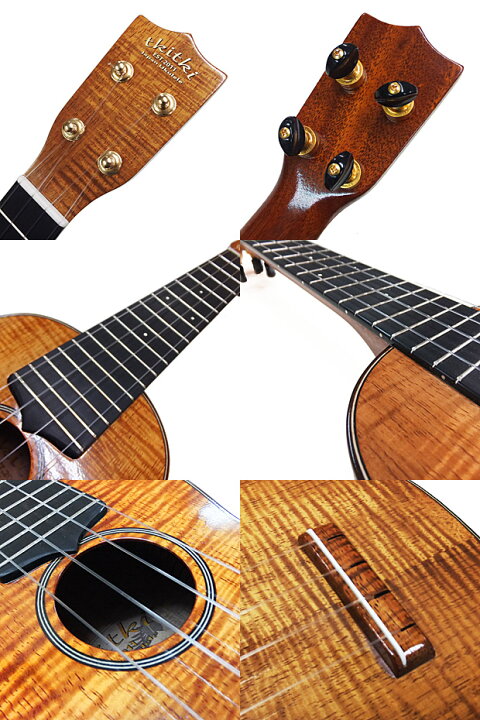 楽天市場】tkitki ウクレレ ソプラノHK-S5A E/R Custom ハワイアンコア  