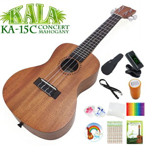 KALA J EN KA-15C RT[gTCY XyV12_Zbg }zKj[ Ukulele(čuh)(ÂF)(u)