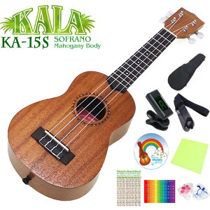KALA J EN KA-15S \vm S 9_Zbg }zKj[ Ukulele(čuh)(ÂF)(u)