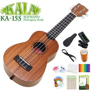 KALA J EN KA-15S \vm XyV12_Zbg }zKj[ Ukulele(čuh)(ÂF)(u)