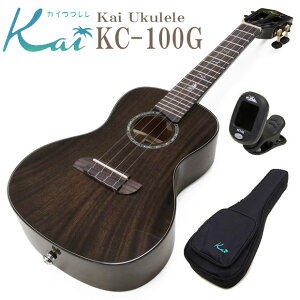 Kai Ukulele JC EN KC-100G/BK RT[g `[i[t }zKj[gbvP j^[TEhz[(puh)(u)