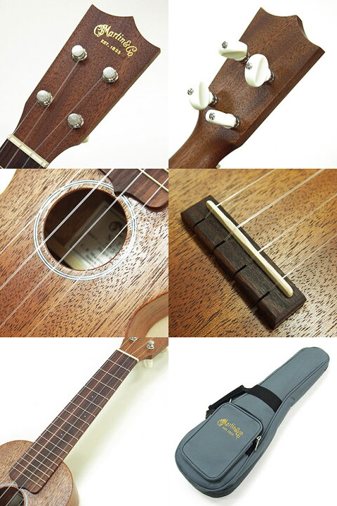 楽天市場】Martin マーチン ウクレレ S1 Uke ソプラノ マホガニー単板 