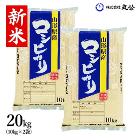 新米 令和7年産 コシヒカリ 20kg 10kg×2袋 お米 白米 山形県産