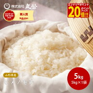 【P20倍！全員OK。エントリーだけ！14日 20:00～】もち米 5kg ヒメノモチ お米 精米 山形県産 新米 送料…