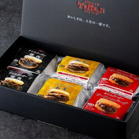 【 焼肉トラジ 】 ライスバーガー 6個 3種セット （焼肉 和牛 ビーフハンバーグ 各2個 ／ 化粧箱入り） 焼肉バーガー 牛肉バーガー 焼肉 焼き肉 贈り物 父の日 お祝い 高級焼き肉 食べ比べ 焼肉詰め合わせ 高級肉 美味しい肉 焼き肉セット 贈答用