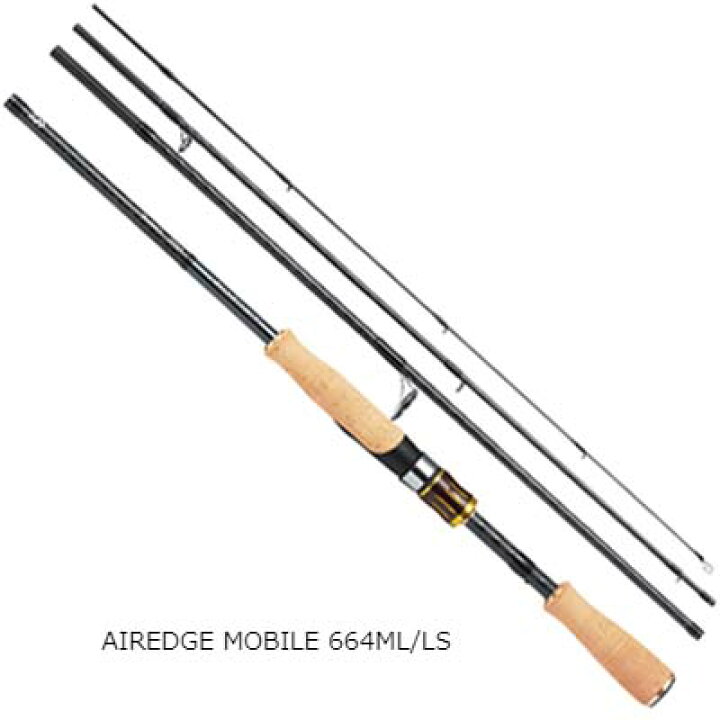 楽天市場 ダイワ エアエッジ モバイル 664ml Ls スピニングロッド エビススリー