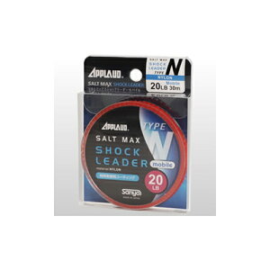 �T�����[�i�C���� SALTMAX SHOCK LEADER Mobile TYPE-N 30m 20lb�E25lb�E30lb ���C��