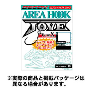 y[։zJcC` GAtbN^CvX W[u (Area Hook TypeX Jove) AH-10 #6 10{ Mat Black d|