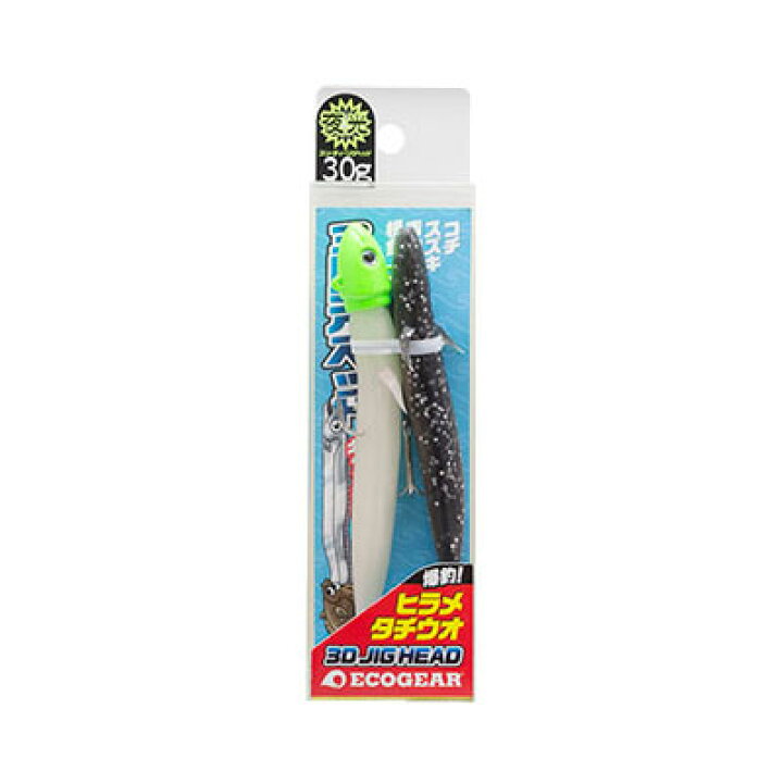 楽天市場 エコギア 3d Jig Head 3dジグヘッド ワーム付 3dジグヘッド30g 1pc パワーシャッド5inch 2pcs 小物 エビススリー